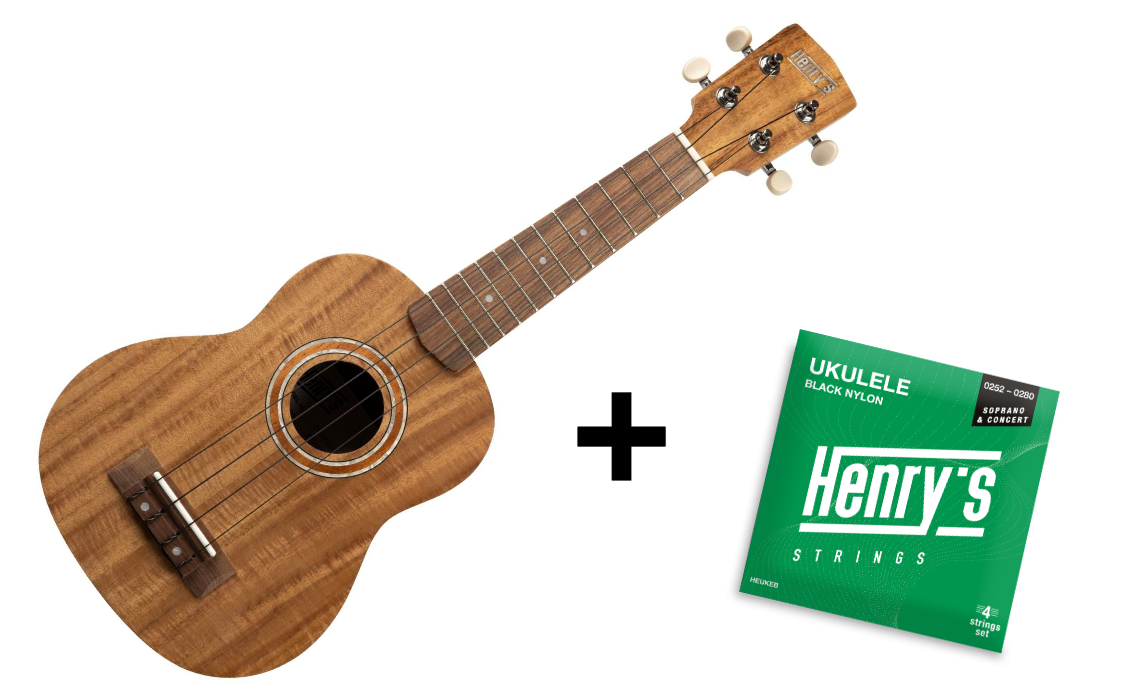 その他 ukulele Ukulele HENRY'S Advanced U20S - Natural | Henry's Music