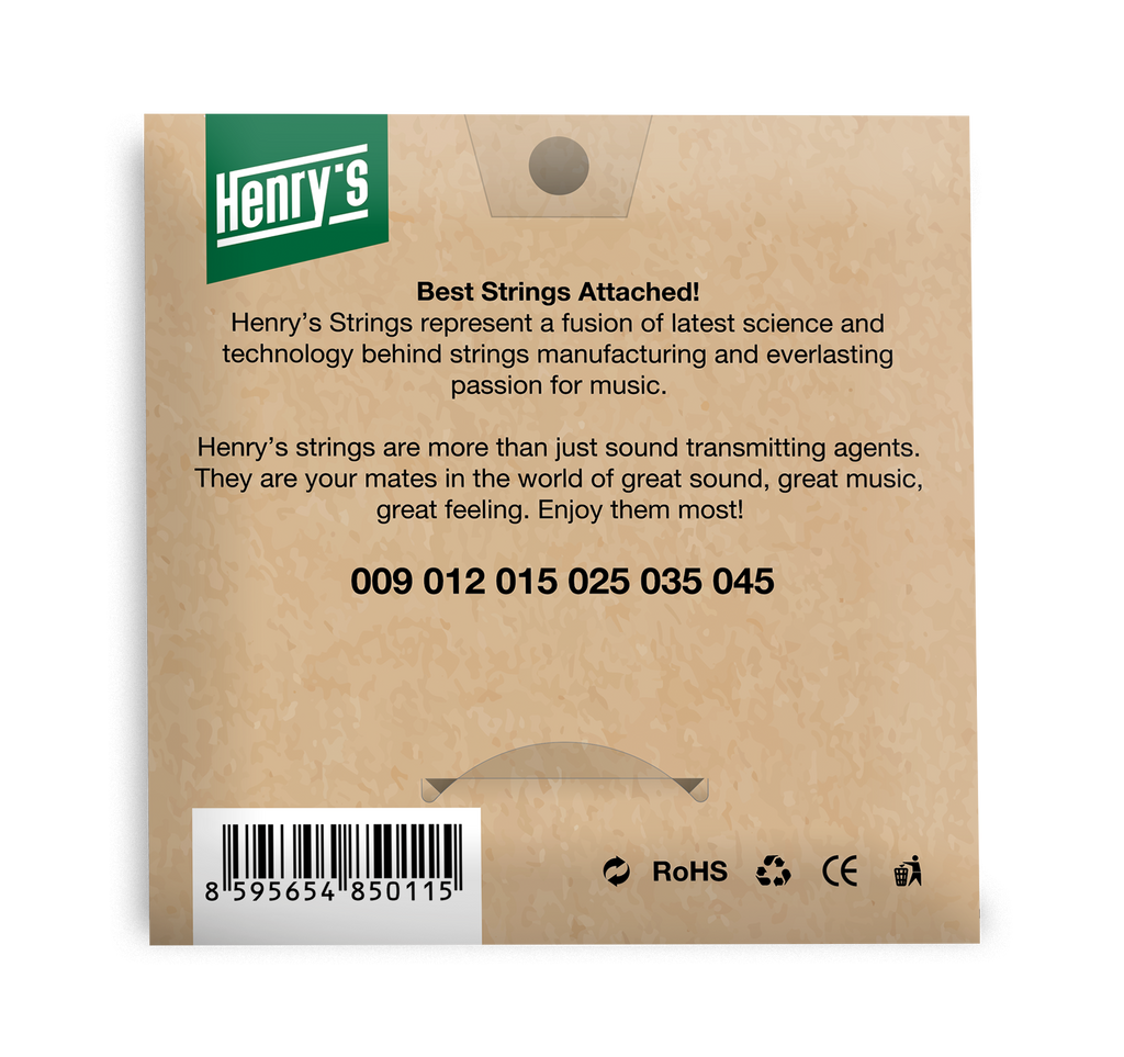 Henry`s Struny - akustická kytara, Bronze 09 45Galerijní obrázek č.2