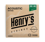 Henry`s Struny - akustická kytara, Bronze 09 45 - Hlavní obrázek