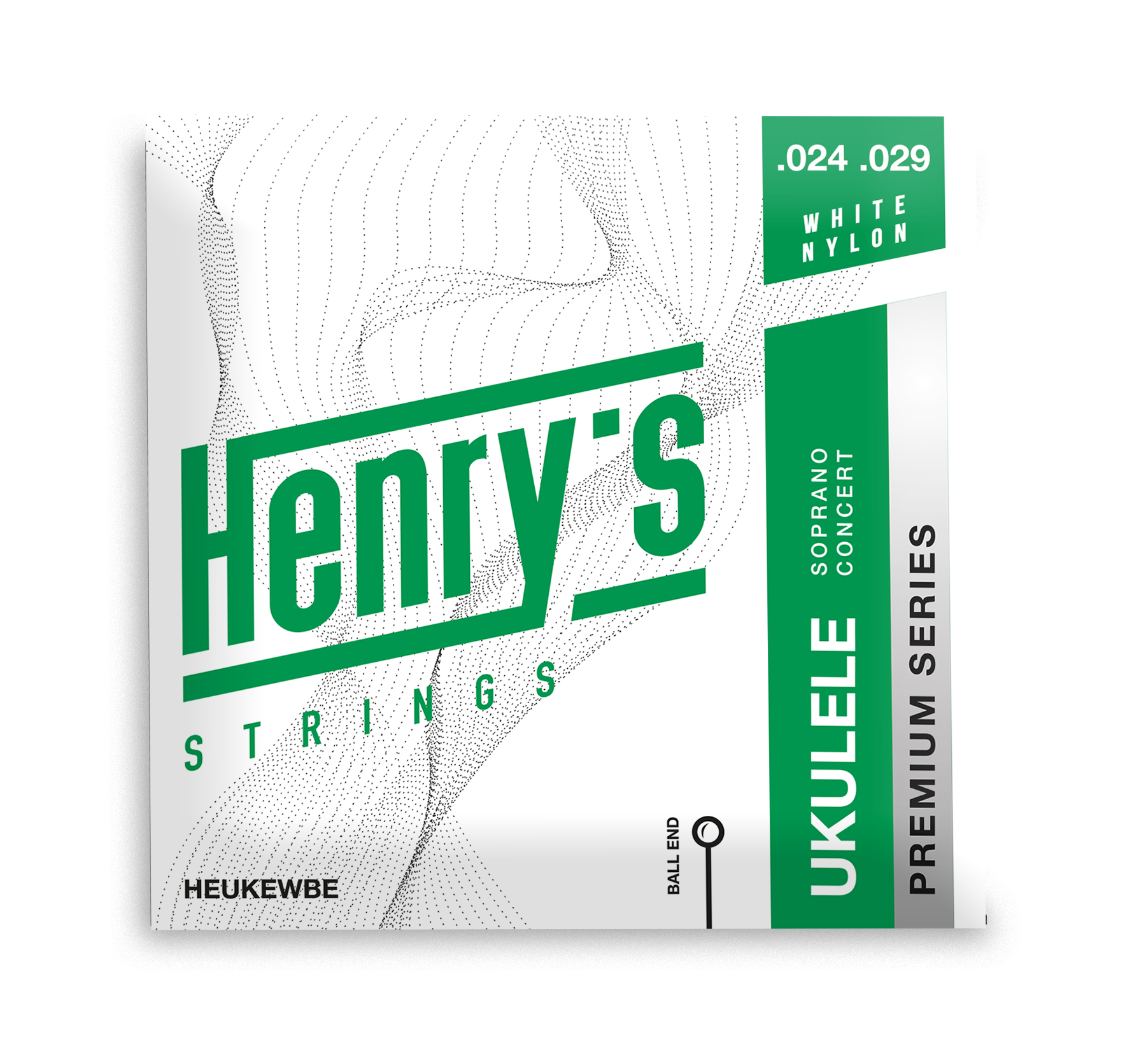 HENRY’S PREMIUM Strings - Henry`s Strings - Soprano/Concert Ukulele, Ball End, Nylon - Hlavní obrázek