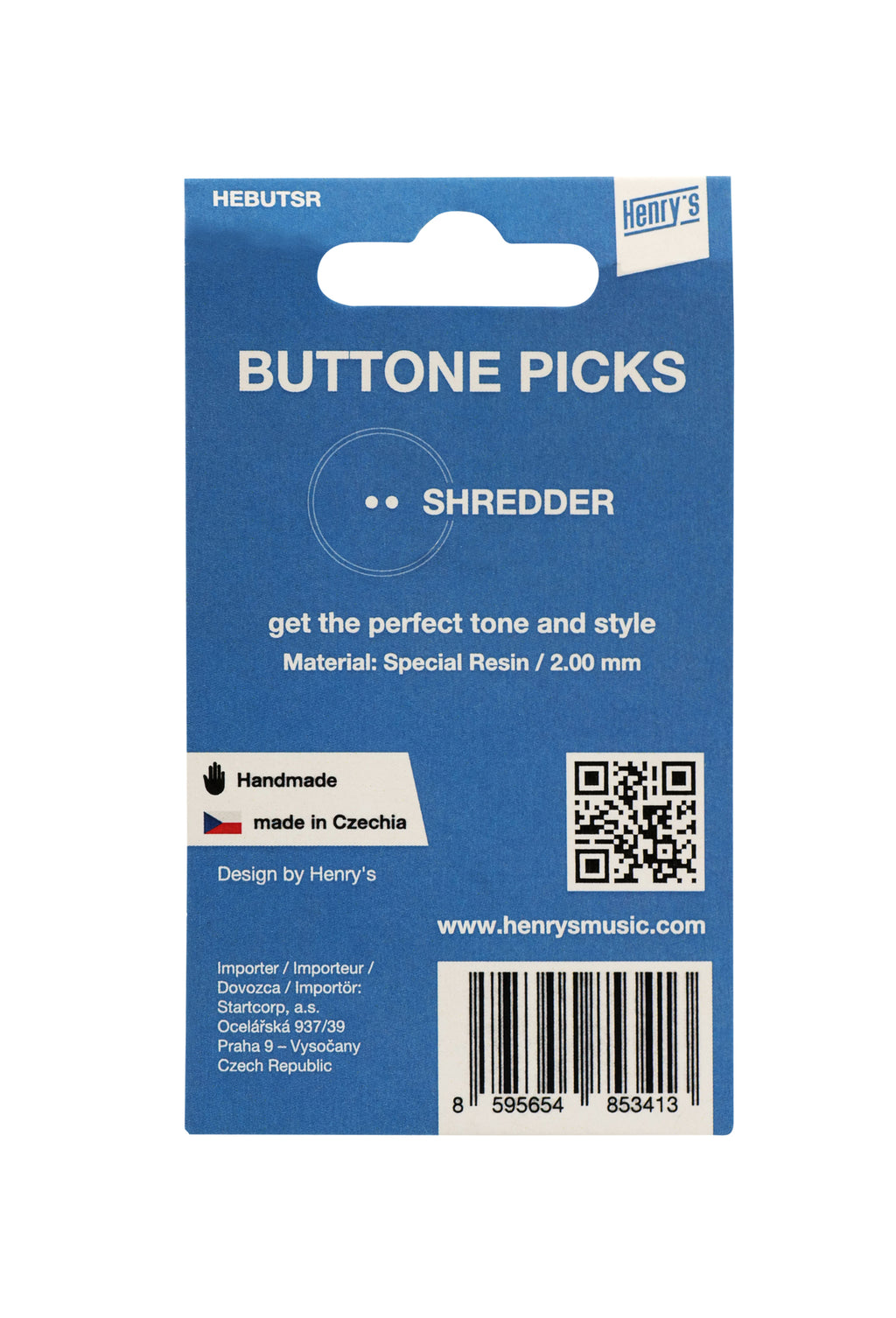 HENRY’S Buttone Shredder - Light BlueGalerijní obrázek č.3