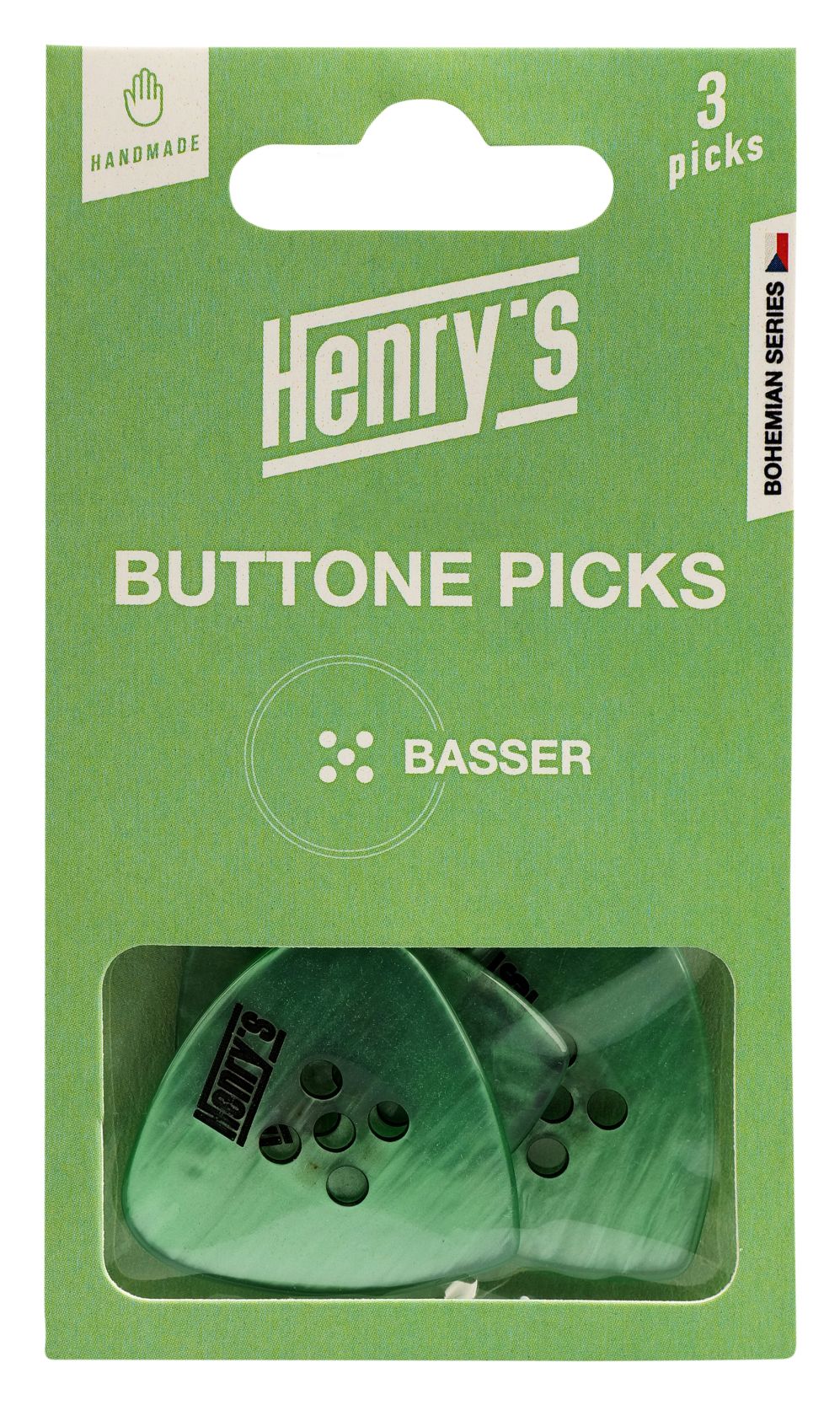 HENRY’S Buttone Basser - GreenGalerijní obrázek č.3