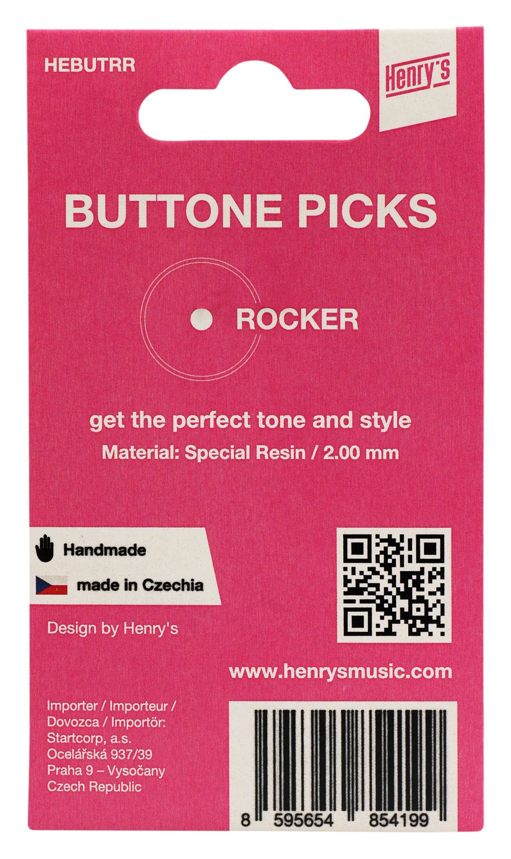 HENRY’S Buttone Rocker - PinkGalerijní obrázek č.4