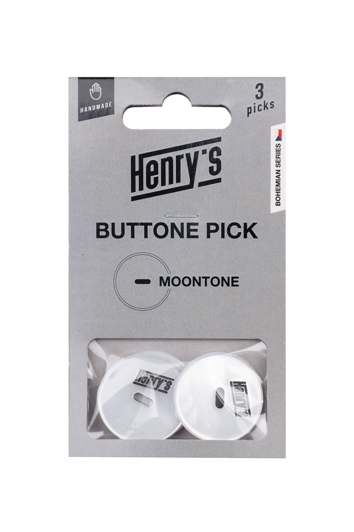 HENRY’S Buttone Moontone - Silver, 3 pcsGalerijní obrázek č.1
