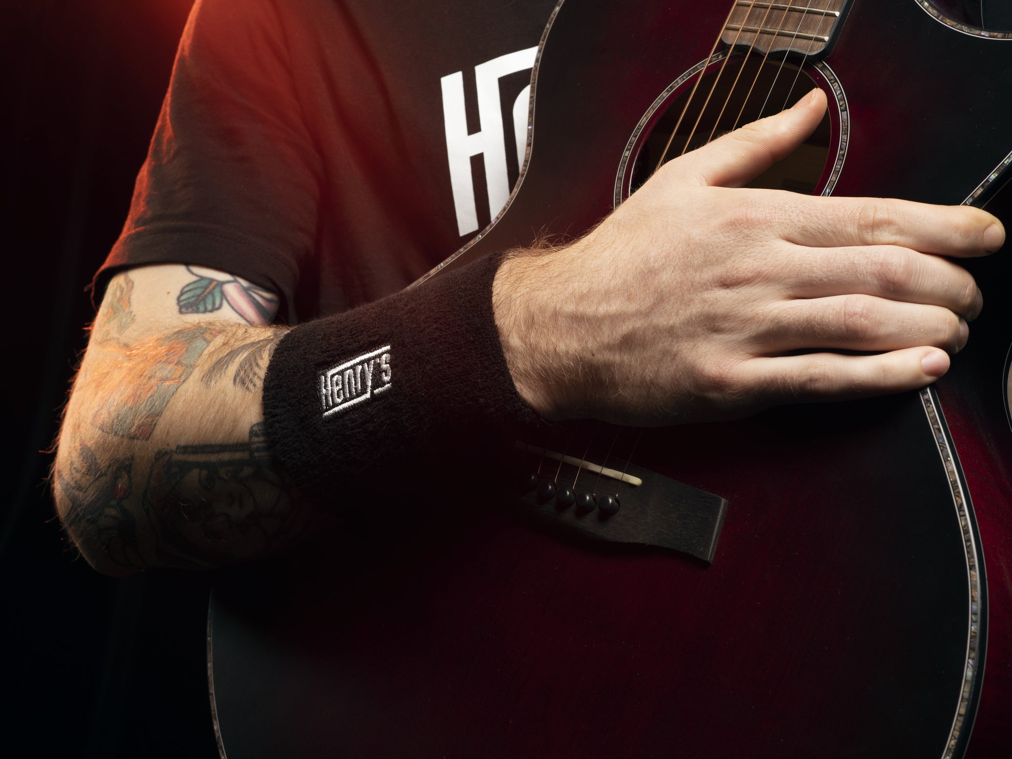 HENRY’S Lifestyle Sweatband - BlackGalerijní obrázek č.3