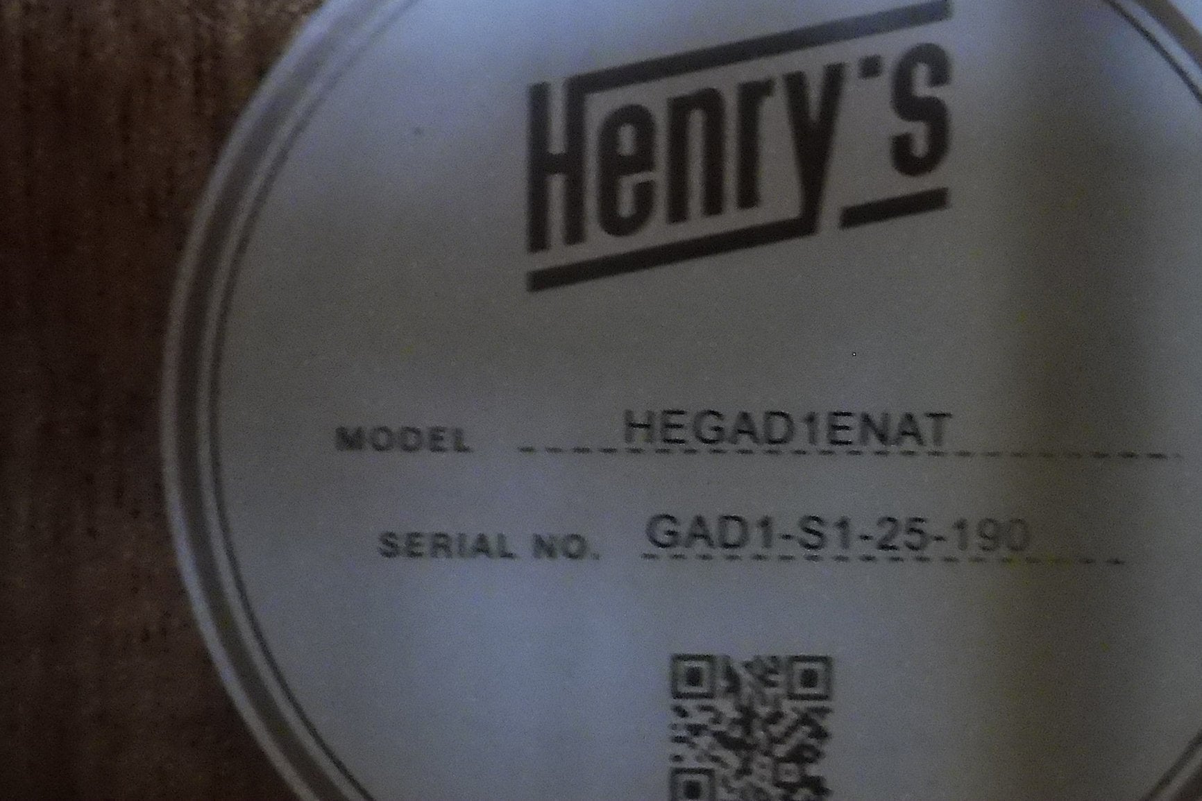 Henry`s Daily GAD1E - Natural B-Stock