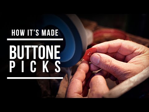 How handmade Henry's Buttone picks are crafted