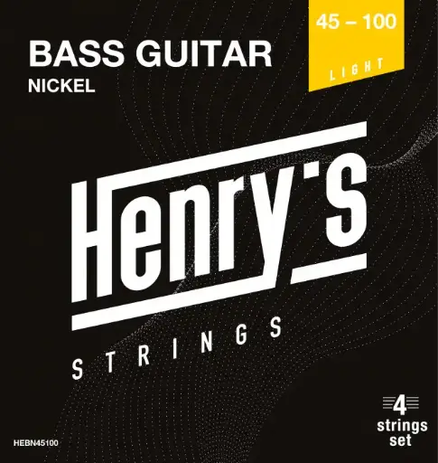 [HEBN45100] Henry's Bass Regular 045-100 Nickel-Plated Steel Strings