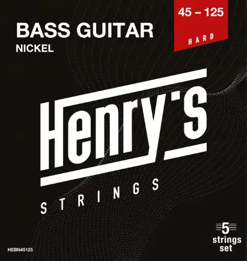 [HEBN45125] Henry's Bass Heavy 045-125 Nickel-Plated Steel Strings