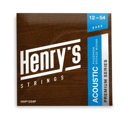 [HAP1254P] Henry's Acoustic Heavy 012-054 Phosphor Bronze Guitar Strings
