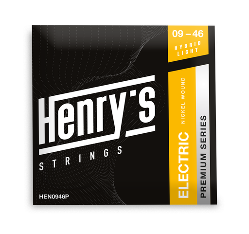 [HEN0946P] Henry's Electric Hybrid 009-046 Nickel-Plated Steel Guitar Strings
