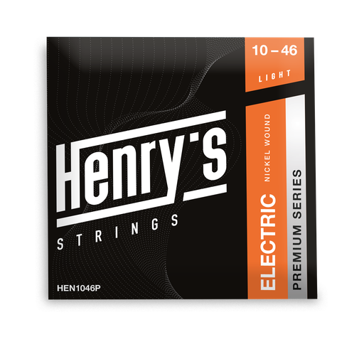 [HEN1046P] Henry's Electric Regular 010-046 Nickel-Plated Steel Guitar Strings