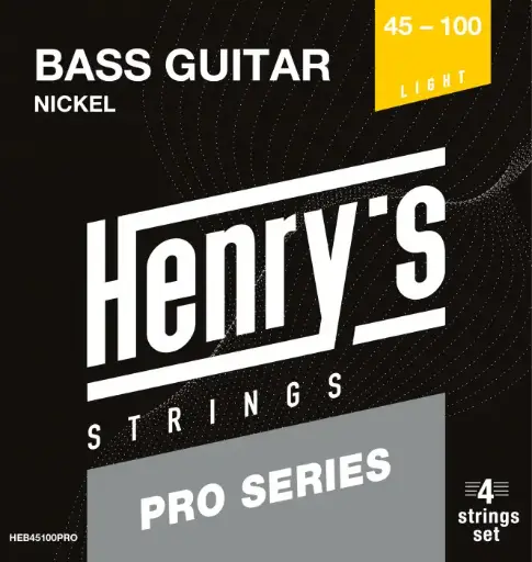 [HEB45100PRO] Henry's Bass Regular 045-100 Nickel-Plated Steel Strings