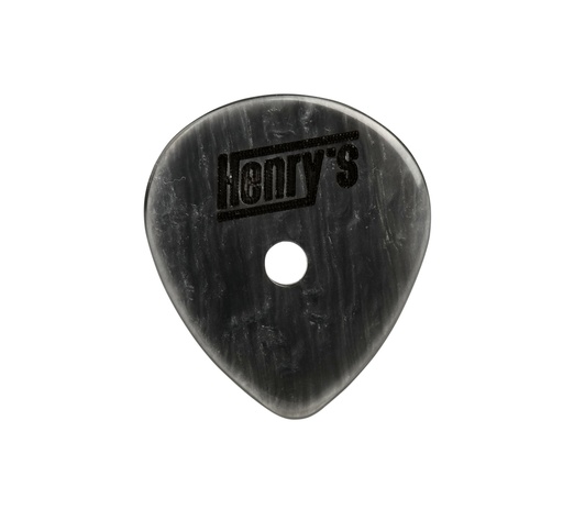 [HEBUTCR] Henry's Buttone Black Special Resin Guitar Pick - 2.00 mm