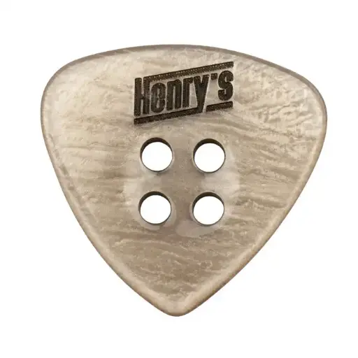 [HEBUTFL] Henry's Buttone Natural Special Resin Guitar Pick - 2.00 mm